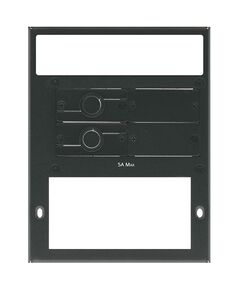 T1AF-24T Double Power Socket Slot, 1 Kramer Tool Slot, 4 Insert Slots (Includes 2 Blank & 2 Cable Pass–Through Inserts), Version: 24T conf