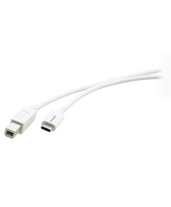 C-USB/CB-6 USB 2.0 USB-C(M) to USB-B(M) Cable, 1.8 m