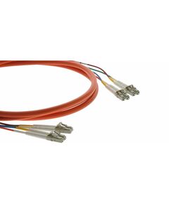 C-4LC/4LC-164 Fiber Optic Breakout Cable, 50 m, Orange, 4xLC Male to 4xLC Male, Length: 50