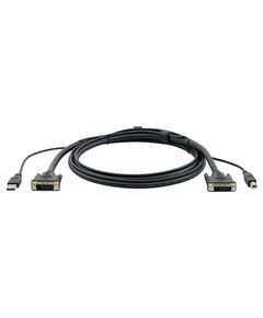 C-KVM/2-6 KVM Cable DVI-D Dual-Link and USB, 1.8 m, Black