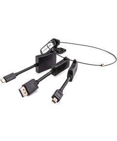 AD-RING-9 Included Adapters: Display Port (M) to HDMI (F); Mini DisplayPort (M) to HDMI (F); USB type-C (M) to HDMI (F)