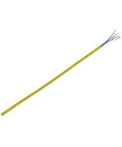 BC6A-LS403-D500M KLAN CAT 6A F/FTP 650MHz LSZH Bulk Cable-Yellow, Drum, Length: 500