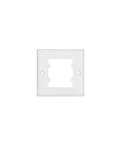 FRAME-1G/EUK(W) Face Plate, White, 8 x 0.25 x 8cm, USG, Colour: White, Version: EU Version