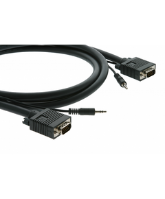 C-GMA/GMA-75 VGA Cable with Stereo Audio 3.5mm Mini Jack, 22.9 m, Length: 22.9