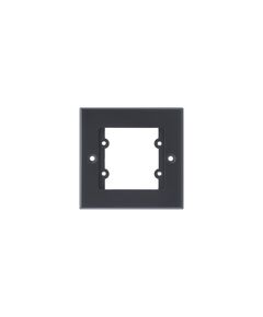 FRAME-1G/EUK(G) Frame for Wall Plate Insert, 1-Gang, EU and UK, Grey