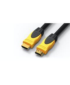 VEO-CH210 High Speed HDMI Cable, VEO Series, Black/Yellow, 10m, Length: 10