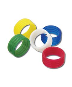 CRC-RED Colour Ring Compatible With Compression Connectors, Red, Colour: Red