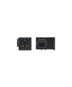 TS-201ZA Single Power Socket, South Africa, 1xSocket, Version: South Africa