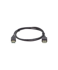 C-USB/AAE-1 USB-A (M) to USB-A (F) 2.0 Extension Cable, 0,3 m, Length: 0.3