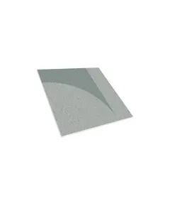 LP3-602A Acoustic Wall/Dropped Ceiling Panel, 60x60x2cm, PET, Dark Grey