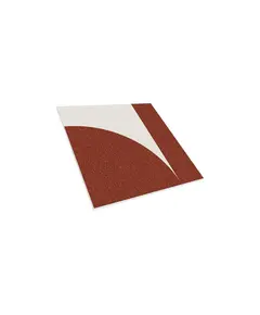 LP4-602A Acoustic Wall/Dropped Ceiling Panel, 60x60x2cm, PET, Dark Beige