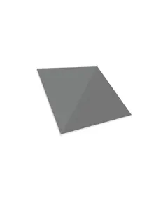 ECHO3-602C Acoustic Wall/Dropped Ceiling Panel, 60x60x2cm, PET, Grey