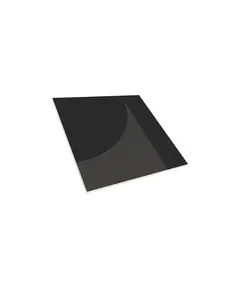 LP2-602B Acoustic Wall/Dropped Ceiling Panel, 60x60x2cm, PET, Black