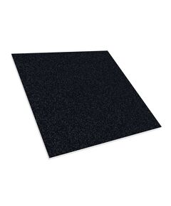 NOISE2-602A Acoustic Wall/Dropped Ceiling Panel, 60x60x2cm, PET, Black