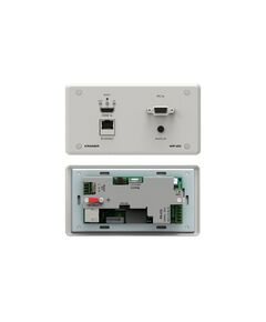 WP-20/EU(W)-86 Active Wall Plate - HDMI & Computer Graphics with Ethernet, Bidirectional RS-232 & Stereo Audio HDBaseT Transmitter, Colour: White, Version: EU 86