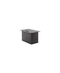 TBUS-4XL(B) Table Top Enclosure, Black Blasted Anodized Aluminium, Colour: Black