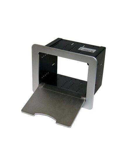 TBUS-1AXL(BA) Table Top Enclosure, Silver Brushed Anodized Aluminium, Colour: Silver Brushed, 4 image