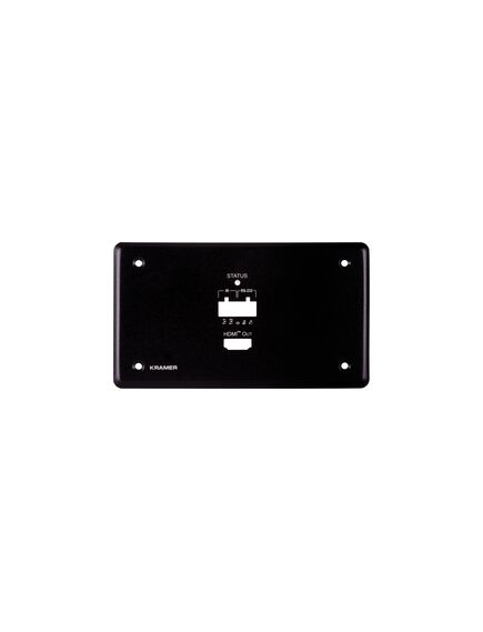 WP-789R EU PANEL SET Black Frame and Faceplate Set for WP-789R Wall Plate, 2 image