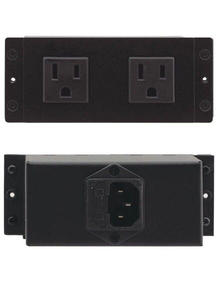 TS-2US Dual Power Socket, TS USA, 2xSocket, Version: USA, 2 image