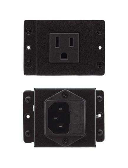 TS-2UC/U Dual Power Socket, Universal, 2xSocket, Version: 1x Universal / 2 USB, 2 image