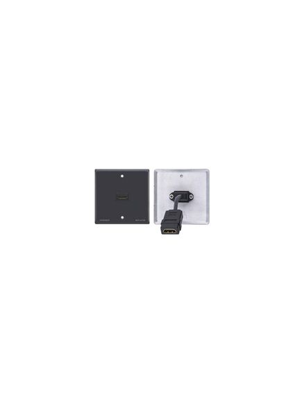 WP-H1M(WP-HDMI1M)/BE/DE(W) Wall Plate, 1xHDMI (F), EU/GB White, Colour: White, Version: BE/DE