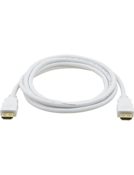 C-MHM/MHM(W)-25 Flexible High Speed HDMI Cable with Ethernet, 7.6 m, White, Length: 7.6