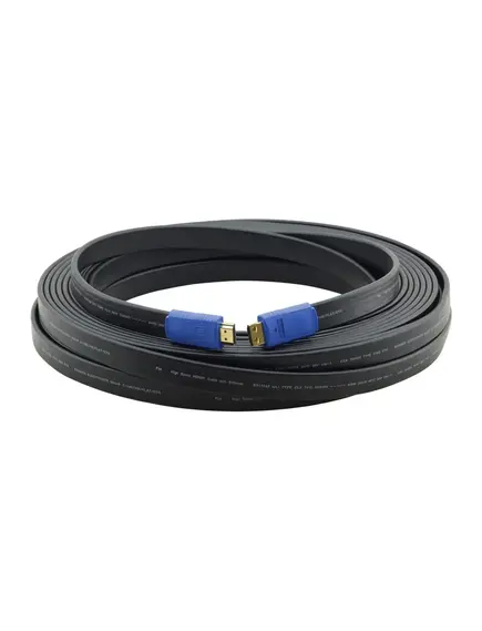 C-HM/HM/FLAT/ETH-3 FLAT HDMI with Ethernet (Male - Male) Cable, 0.9 m, Length: 0.9