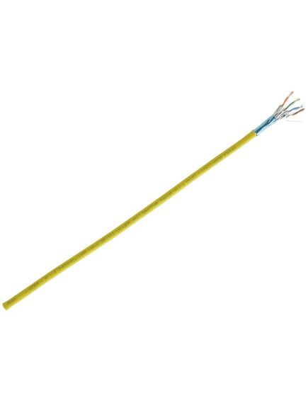 BC6A-LS403-D500M KLAN CAT 6A F/FTP 650MHz LSZH Bulk Cable-Yellow, Drum, Length: 500