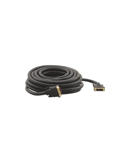 C-DM/DM/XL-25 DVI Single Link Copper Cable, 7.6 m, Black, Length: 7.6