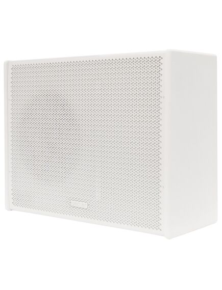 ARQIS SB10WH Wooden wall-mount subwoofer reinforcement cabinet, White