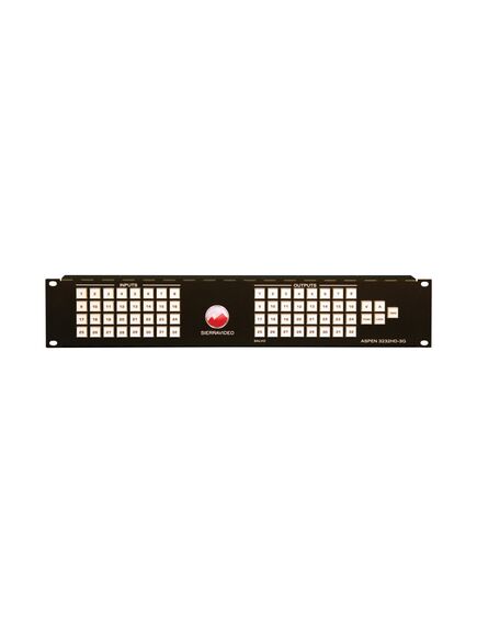 Aspen 3232HD-3G 3G HD-SDI Multi-Rate Router, 32x32 Ports, Black, 2RU with Local Control Panel, Number of Ports: 32x32