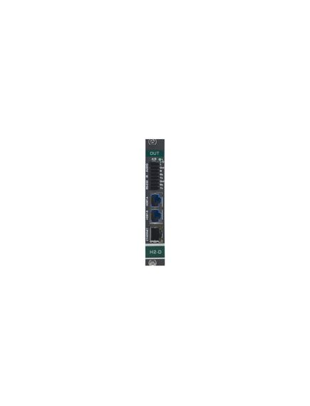 DTAxrD2P-OUT2-F34 2-Channel 4K HDR HDMI over Extended Reach HDBaseT Output Card with Analog Audio (F-34)