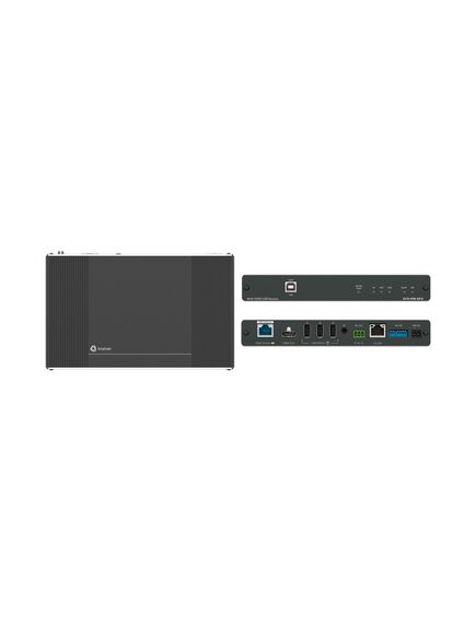 EXT3-POE-XR-R 4K60 4:4:4 HDMI Receiver with USB, Ethernet, RS–232, & IR over Extended–Reach HDBaseT 3.0