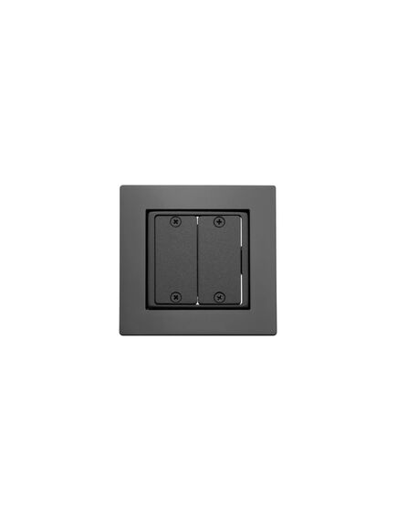 FRAME-1G/EUK(G) Frame for Wall Plate Insert, 1-Gang, EU and UK, Grey, 5 image