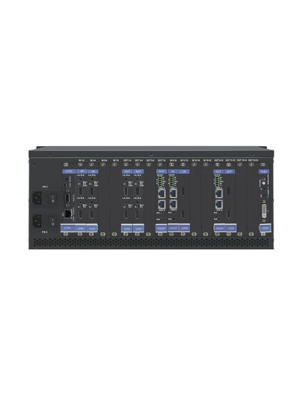 VS-1616DN-EM/STANDALONE 2x2 to 16x16 Modular 4K60 4:2:0 Multi-Format Managed Digital Matrix Switcher