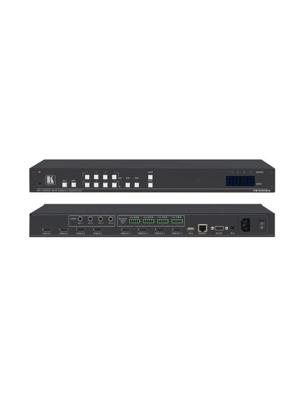 VS-44H2A 4x4 4K HDR HDCP 2.2 Matrix Switcher with Audio De-embedding