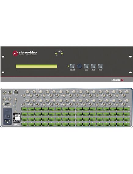 3232VSR-XL Sierra Video 32 x 32 Composite Video and Stereo Audio Routing Switcher with Redundant Power Supply