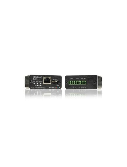 FC-102NET 2-Channel Dante Encoder & PoE Acceptor