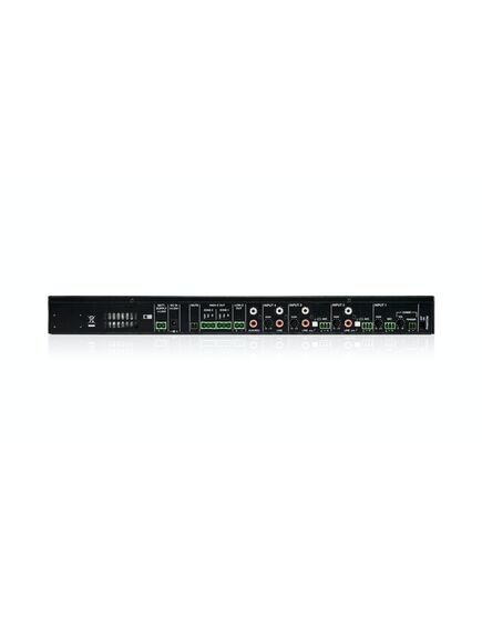 eHMA120 Self-Powered Audio Mixer, Input Port: 4 (Microphone/Line Level), Output Port: 3 + 1 Auxillary Channels, 3 image