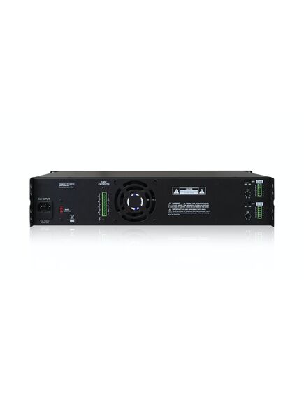 eHSA2-500 Multichannel Amplifier with 2X500WRMS @100V (High Impedance) Powered Outputs, 2 image