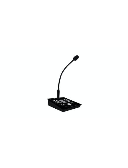 eMPAGE Desktop Paging Station, 16 Zones, Black, Unidirectional, 50Hz to 18kHz, 3 image