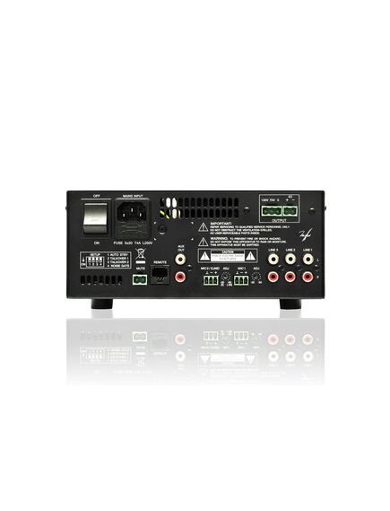 HMA120 Self-Powered Media Mixer, Input Port: 5 (Microphone/Line Level), Output Port: 2 +1 Auxillary Channels, 2 image