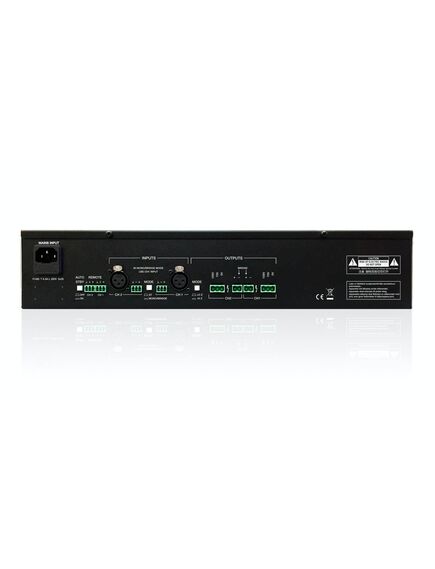 HSA2-400ES Stereo Amplifier with Low and High Impedance Powered Outputs 2X400WRMS, 2 image