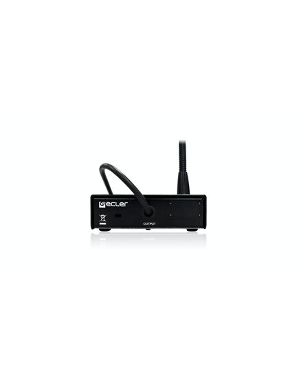 MPAGE1r Desktop Paging Station, 1 Zone, Black, Unidirectional, 50Hz to 18kHz, 3 image