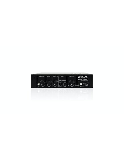 eHMA60 Self-Powered Audio Mixer, Input Port: 3, Output Port: 2 Channels