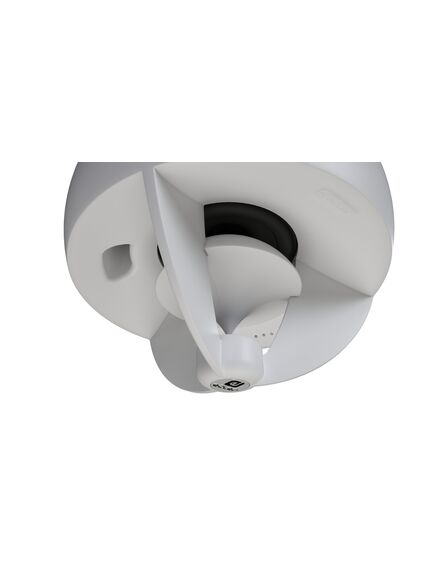 GLOBE Ceiling Mount Loudspeaker, Two Way, 5" Woofer, 1" Tweeter, 32W, White, 111°, Colour: White