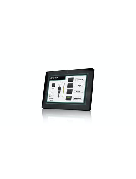 WPNETTOUCH Touchscreen Control Panel, 1xRJ-45 Port, PoE, 6W