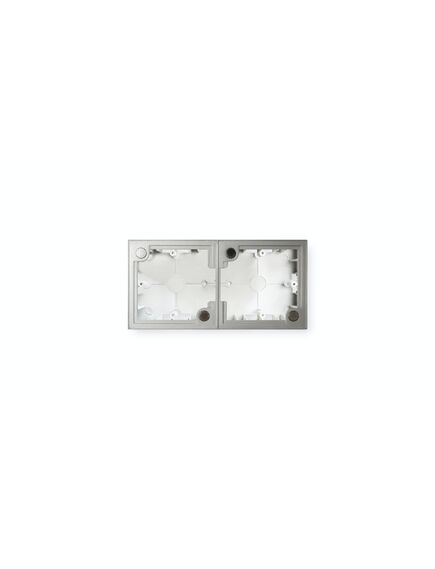 WPa2SMBOX Double Flush-Mount Box, For WPa Wall Panel series, White, 2 image