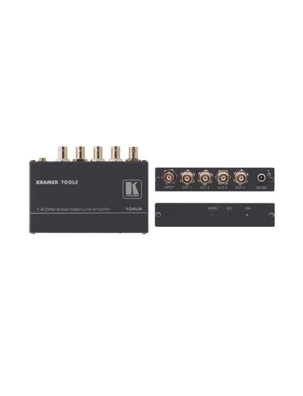 104LN 1:4 Composite Video Differential Line Amplifier