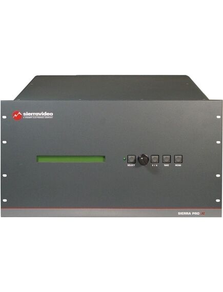 1616V5S-XL Sierra Video Pro XL Series 16x16 RGBHV Video Matrix Switcher with Balanced Audio (6RU), 2 image